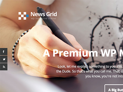 News Grid WP Theme themes web design wordpress