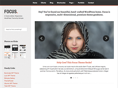 My Latest WordPress Theme