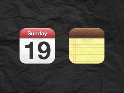 Calendar & Notes calendar ios notes