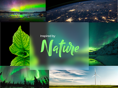 Inspired by Nature! automation colorpalette design energy energymanagement homeautomation moodboard visualisation