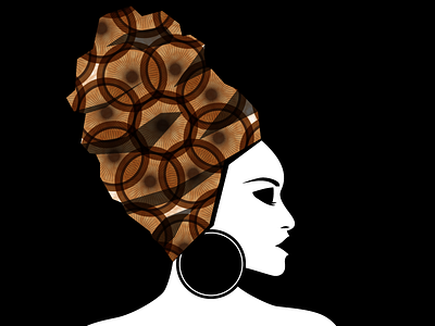 Head wrap african head wrap pattern