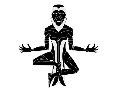 Obatala african candomble god graphic ifa illustration illustrator obatala vector voodoo
