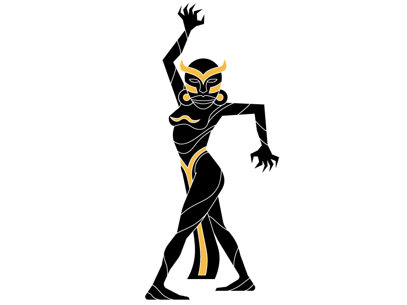 Oshun mask ifa candomble graphic oshun goddess religion african illustrator illustration