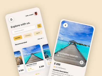 Mobile App Ui design for Hotel Booking and Reservatiom branding design graphic design mobile app ui ux