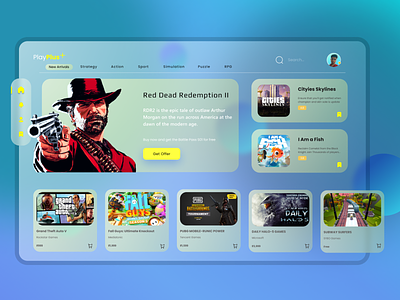 Game Store Website  Game store, Video game stores, Ux app design