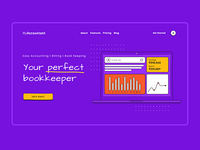 MyAccountant - Landing Page