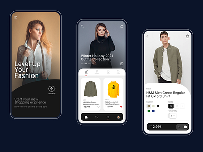 Fashion ecommerce app app app design clean clothing ecommerce fashion interface mobile mobile design modern product app shop store ui ux