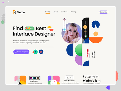 Freelancer Search Landing Page