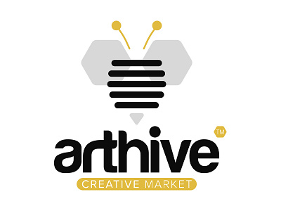 Arthive - Logo Design graphic design illustrator logo logo design