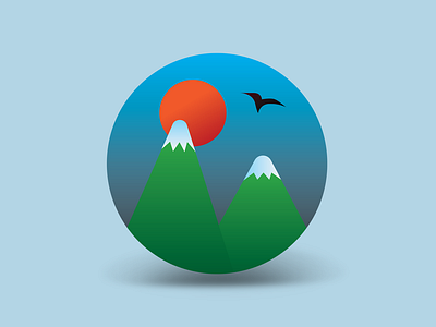 Mountains logo