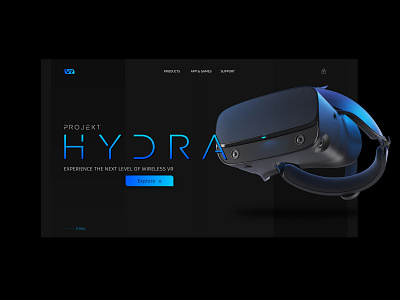 VR Product - Web Design