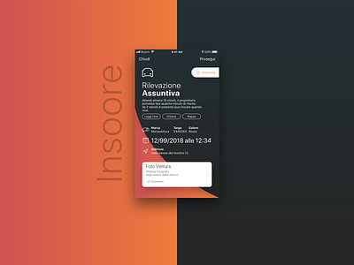 Insoore App cards concept data visualization development icons interface ios ios app product ui design uxdesign