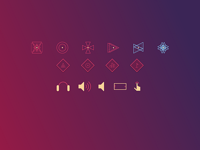 Conceptual Icons for SpaceLife Game concept design game design graphic icons interface ui ui design