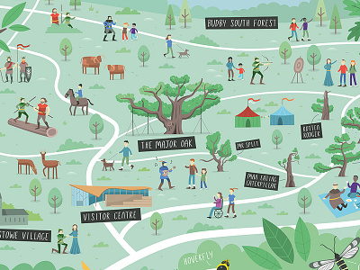 Sherwood Forest Map
