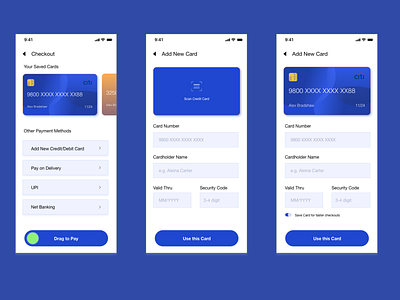 Scan and checkout ui ux process