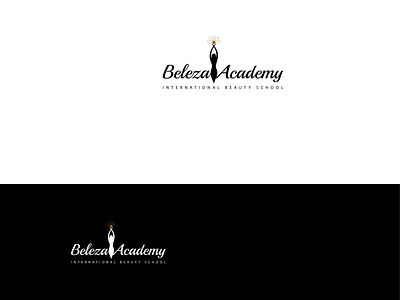 BLEZA ACADEMY branding logo