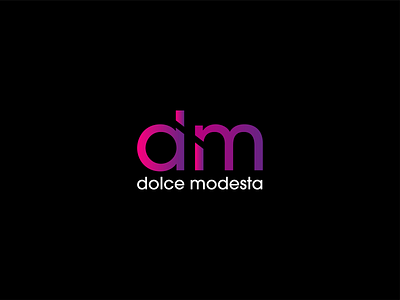 DOLCE MODESTA branding logo