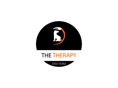 THE THERAPY DOG TEAM branding logo