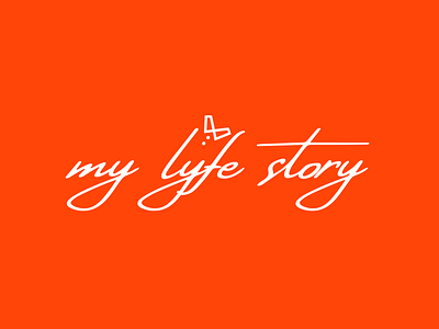 MY LYFE STORY branding logo