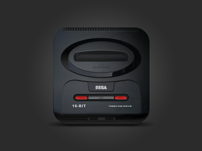 Sega Mega Drive 2 icon console icon ios sega