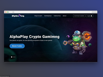 Alpha Play blog blog website blogging crypto cypto website design elementor pro illustration logo nft ui web design wordpress wordpress blog wordpress crypto wordpress website