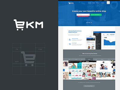 EKM Brand & Front End Concepts ecommerce ekm web design