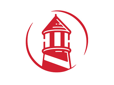 Lighthouse Branding 2 branding circle logo red