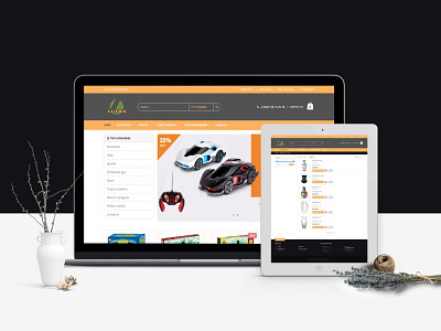 Webshop Design app branding design web