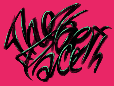 The North Face (graff) art design digital art drawing graffiti graphic graphic design logo logotype