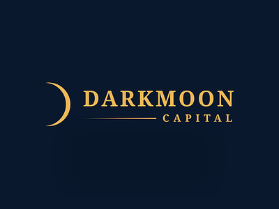 Darkmoon branding blockchain branding design logo vector
