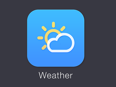 iOS 7 Weather