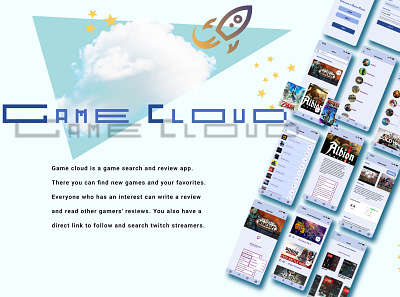 GameCloud graphic design ui