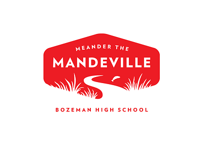Mandeville bozeman fish logo stream