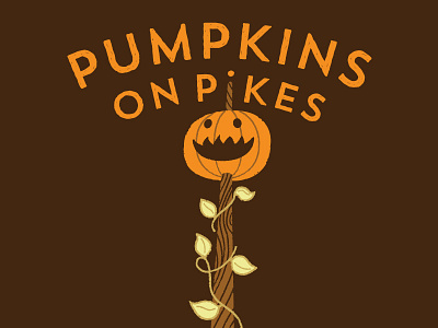 Pumpkins on Pikes