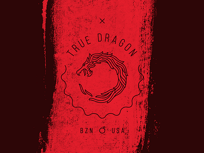 TD brewery dragon logo monoweight true