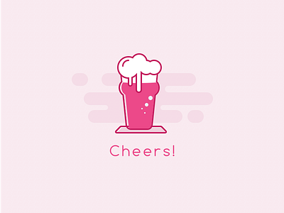 Cheers, Dribbble! debut