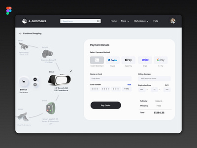 Cart Checkout Concept - Credit Card concept dailyui dark ui ui design