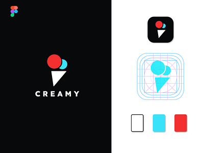 Ice Cream App Icon Design