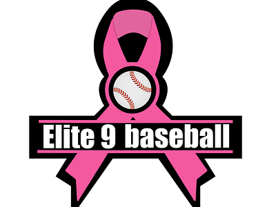 Elite 9 baseball (For Breast-Cancer)