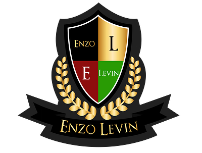 Enzo Levin brand branding design educational logo graphic design illustration illustrator institute logo logo logo design logo designing schooling brand typography vector