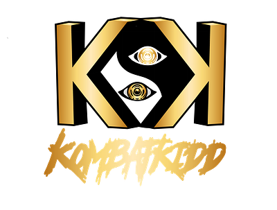 KombatKidd branding channel logo design graphic design illustration illustrator logo design logo designing vector vector designing youtubelogo
