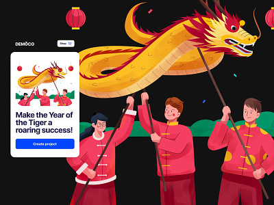 Chinese New Year email template for eCommerce and SaaS