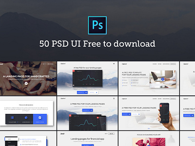 50 Psd Free UI components