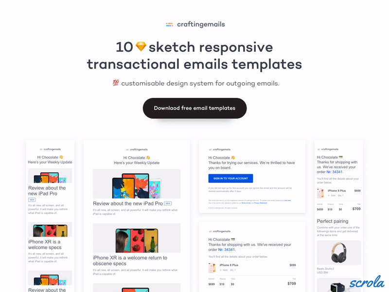 Free Newsletter Template Designs Themes Templates And Downloadable Graphic Elements On Dribbble Free Newsletter Template Designs Themes Templates And Downloadable Graphic Elements On Dribbble