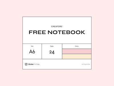 🖐Handmade Small 📕Notebook for Creators 🎉 a6 light notebook paper pink write writer