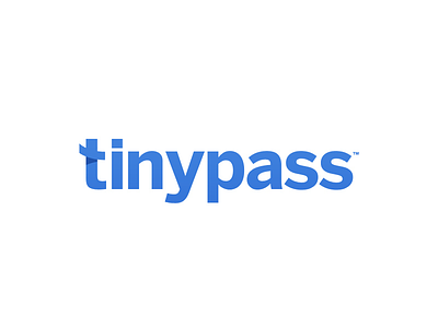 Tinypass blue brand content dashboard monetize payment publisher service software startup ticket wallet