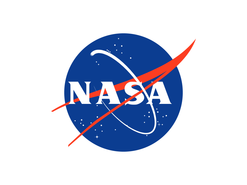 NASA logo animation bodymovin dragon launch logo lottie nasa sapcex space stars svg