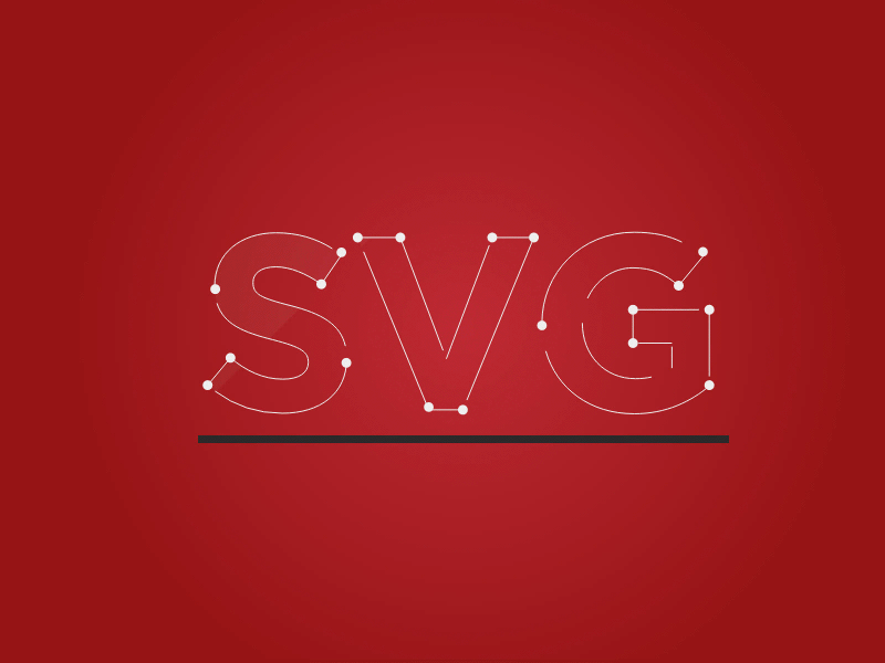 SVG-Easy anchor bounce custom ease gsap outline svg typography vector