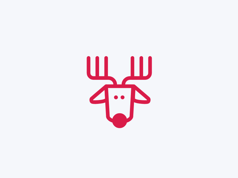 Merry Chris-morph! antler bauble beard christmas hat javascript morph reindeer santa svg