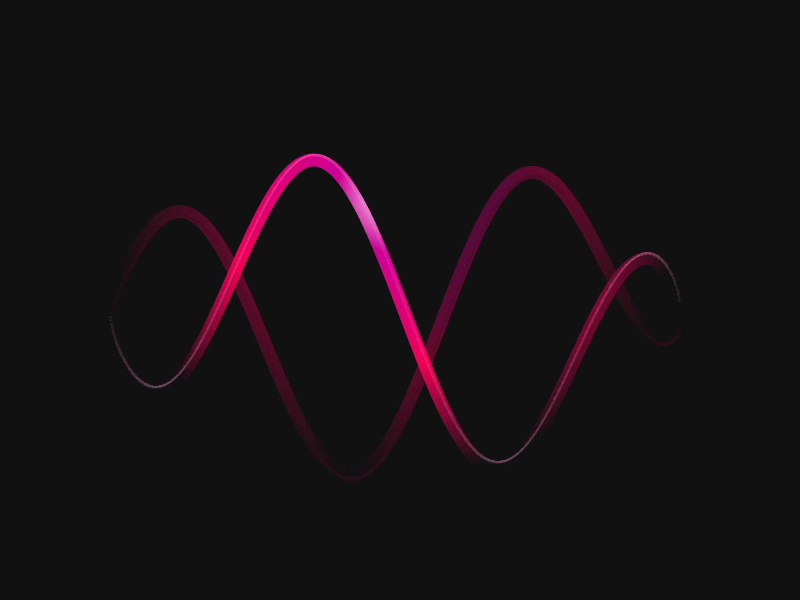 3D Sine Ripple gradient javascript loader loop ripple shine sinus svg vector
